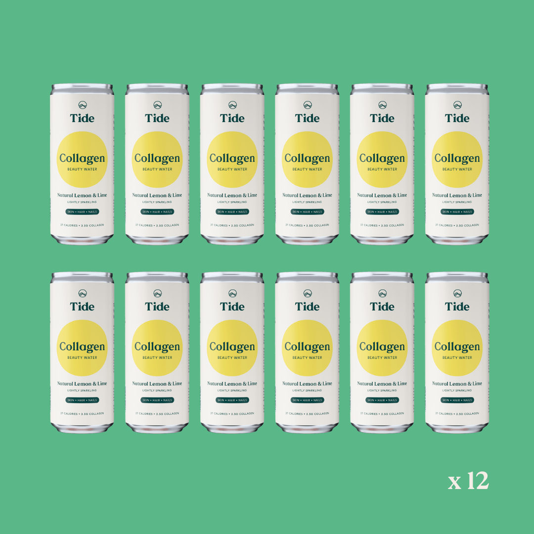 Tide Lemon and Lime Collagen Water (250ml) - 12pk