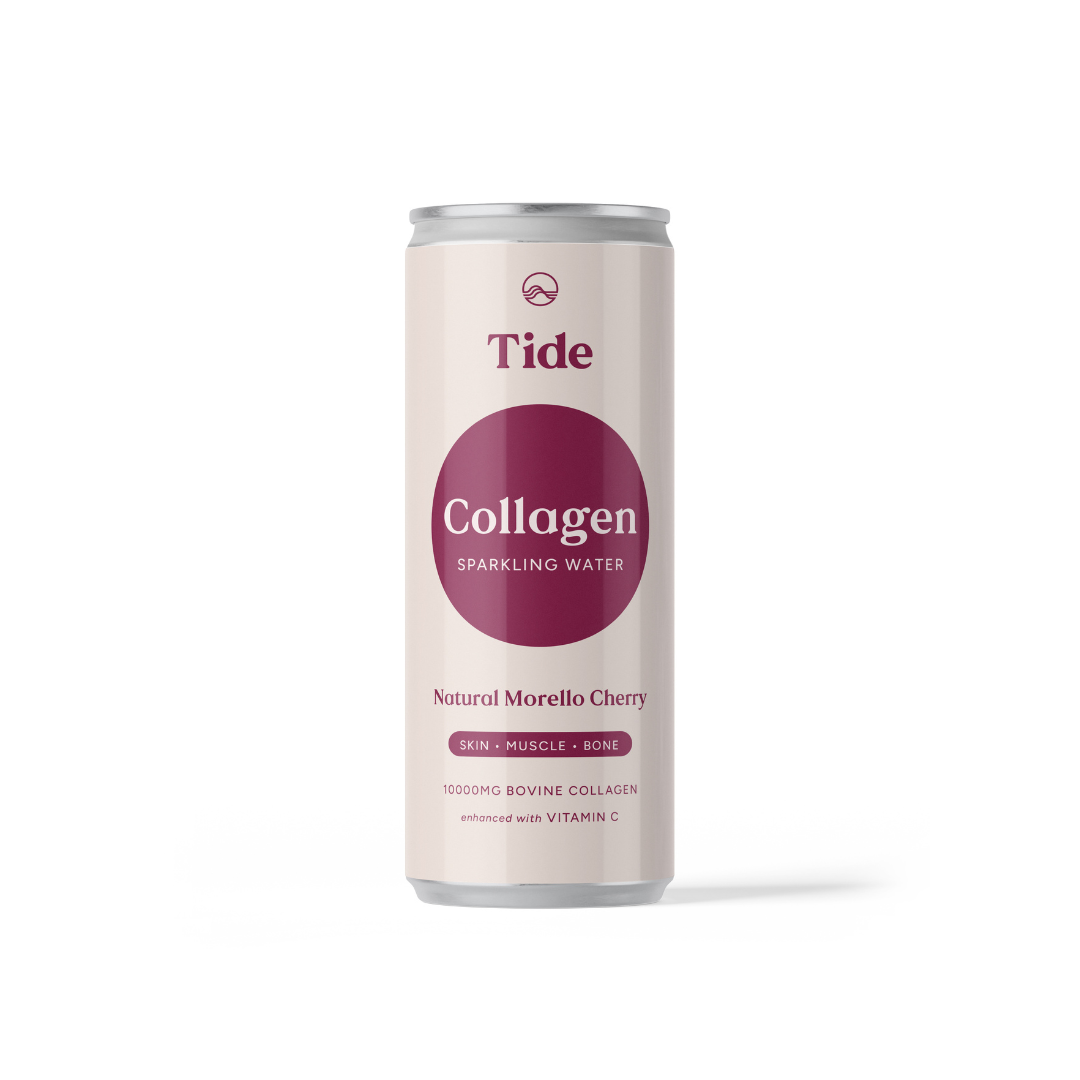 Morello Cherry Sparkling Collagen Water (330ml X 12)