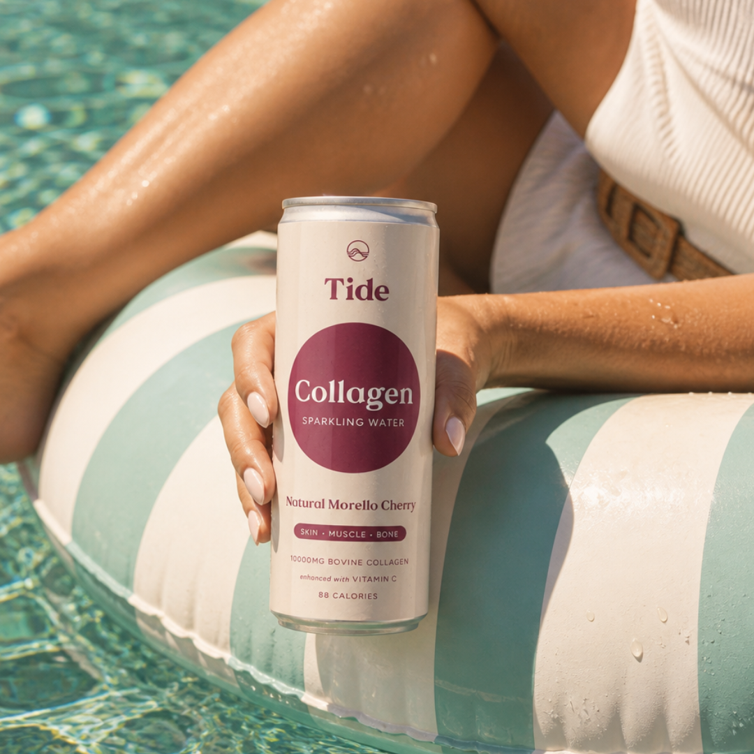 Morello Cherry Sparkling Collagen Water (330ml X 12)
