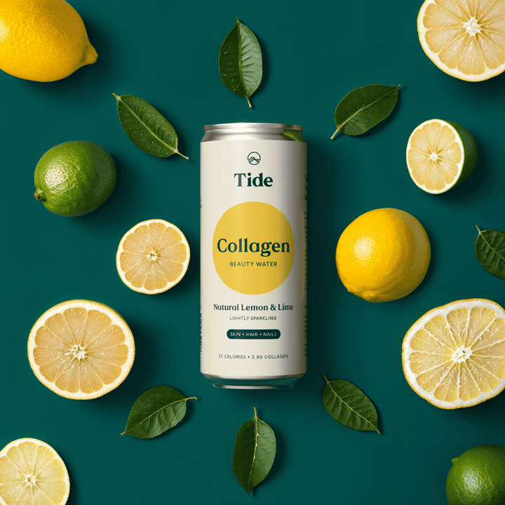 Tide Lemon and Lime Collagen Water (250ml) - 12pk