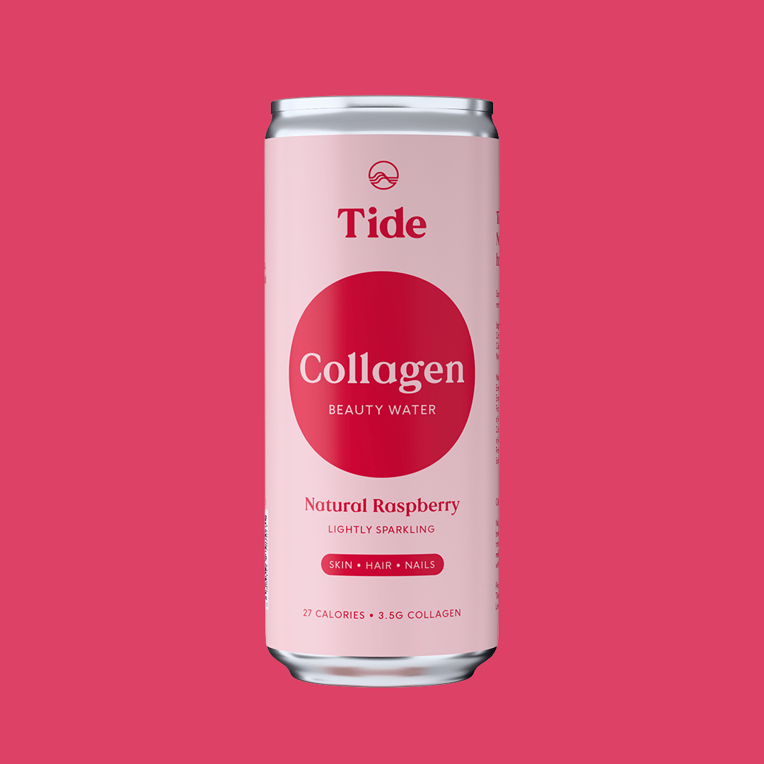 Tide Raspberry Collagen Water (250ml) - 12pk