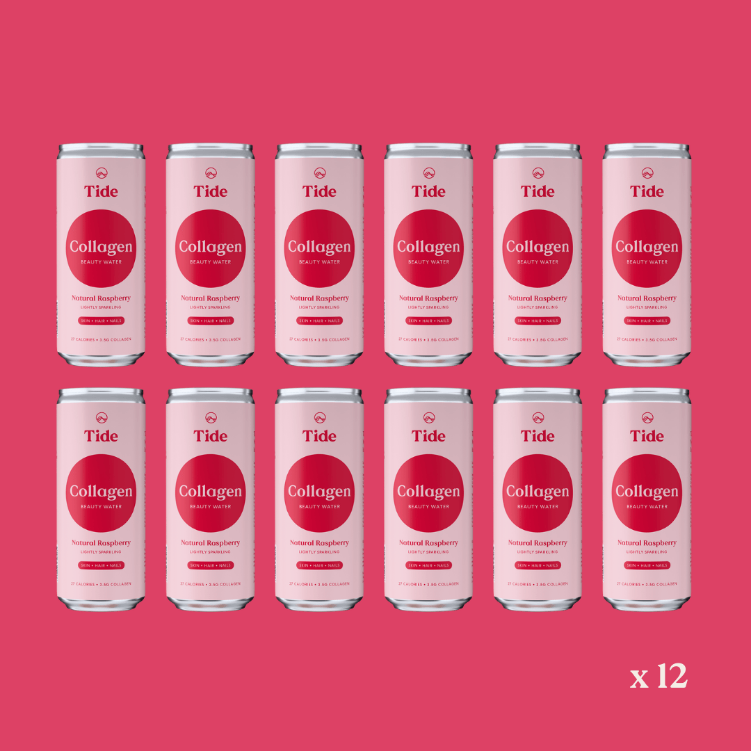 Tide Raspberry Collagen Water (250ml) - 12pk